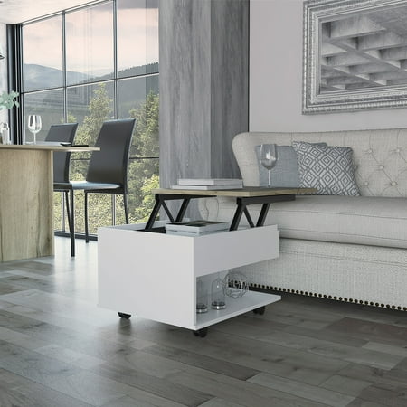 FM FURNITURE Portland Lift Top Coffee Table
