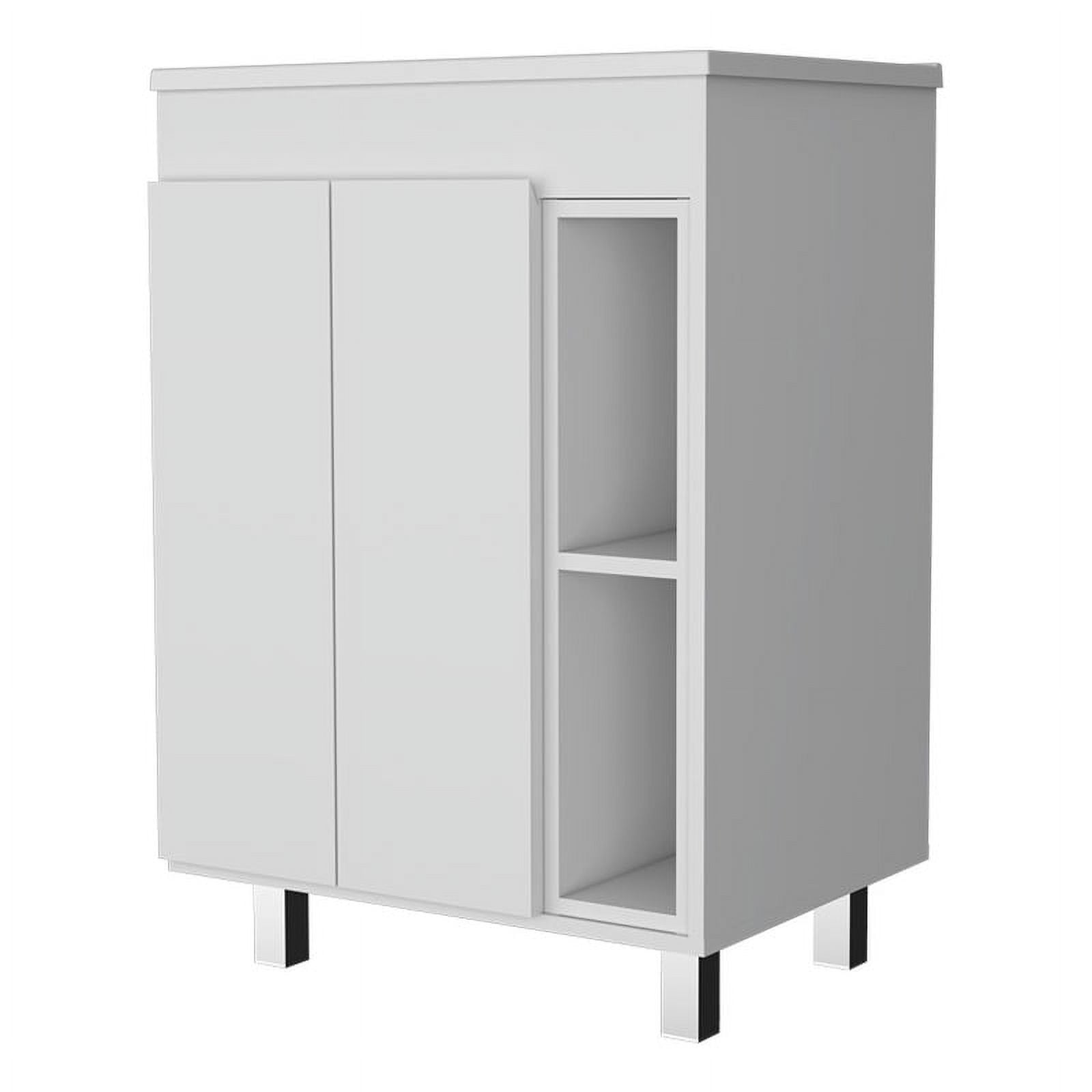 Palmer 24" White Engineered Wood Freestanding Vanity Cabinet
