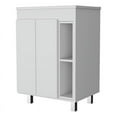thumbnail image 1 of FM FURNITURE Palmer 24" Free Standing Vanity cabinet White Engineered Wood, 1 of 7