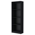 thumbnail image 1 of FM FURNITURE Sutton Bookcase Black Engineered Wood, 1 of 8
