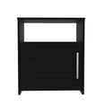thumbnail image 1 of FM Furniture Bristol Modern Wood Bedroom Night Stand in Black- Engineered wood, 1 of 7