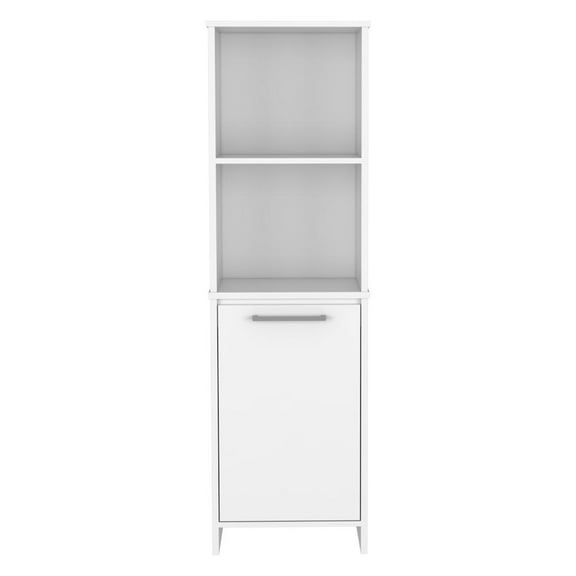 FM FURNITURE LLC Danforth Pantry Cabinet ,White