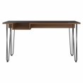 thumbnail image 1 of FM FURNITURE LLC Kyoto 140 Writing Desk ,Mahogany, 1 of 5
