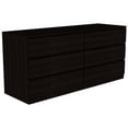 thumbnail image 1 of Seul Six Drawer Double Dresser; Superior Top, 1 of 7