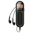 thumbnail image 1 of FM Portable Radio, Rechargeable Pocket Radio with Best Reception Digital Tuning, LCD Screen,Belt Clip, Stereo Sound Earphone Jack for Gym, Jogging, Walking, Camping, 1 of 8