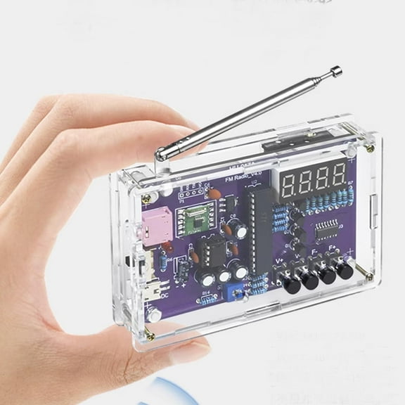 FM Radio Kit Soldering Practice Kit DIY Electronic Kits Radio DIY Kit Digital DIY Soldering Project Kit
