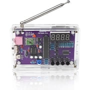 Ylutex Soldering-Practice-Kit, FM Radio Electronics-Kit with 88-108MHz Receiver, 5V USB-Powered Solder Project for Teens & Adults, Age 14