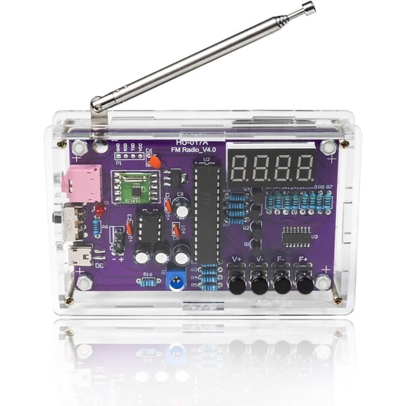 FM Radio Kit Soldering Practice Kit DIY Electronic Kits Radio DIY Kit Digital DIY Soldering Project Kit