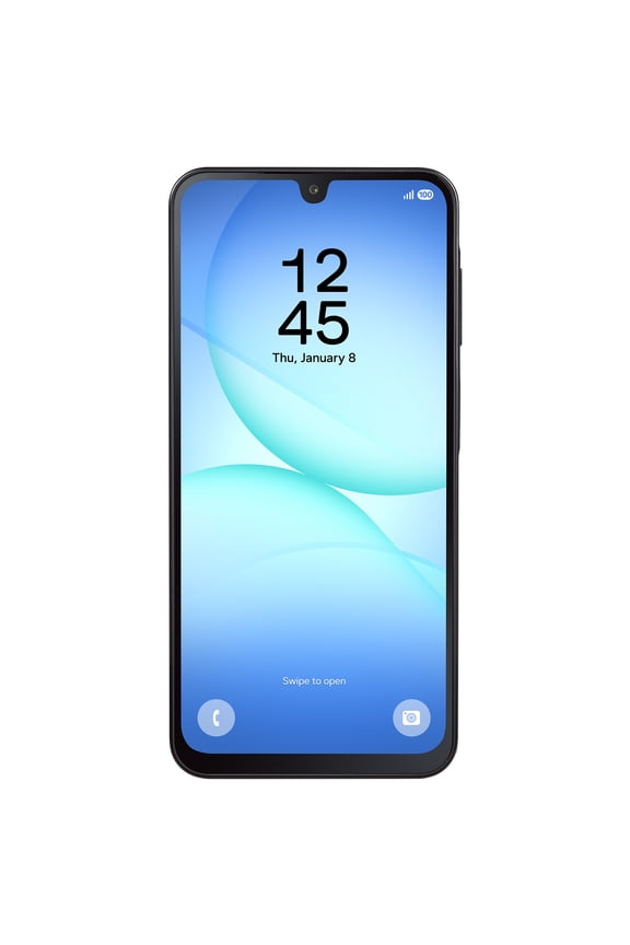 Walmart Family Mobile Samsung Galaxy A17, 5G, 128GB, Black - Prepaid Smartphone [Locked to Walmart Family Mobile]