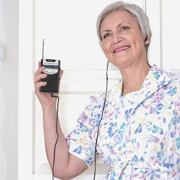 FM Two- Vintage Radio Mini Retro Portable Radio AM FM Radio Built-in Speaker, Usupdd 2025 FM Two- Vintage Radio Mini