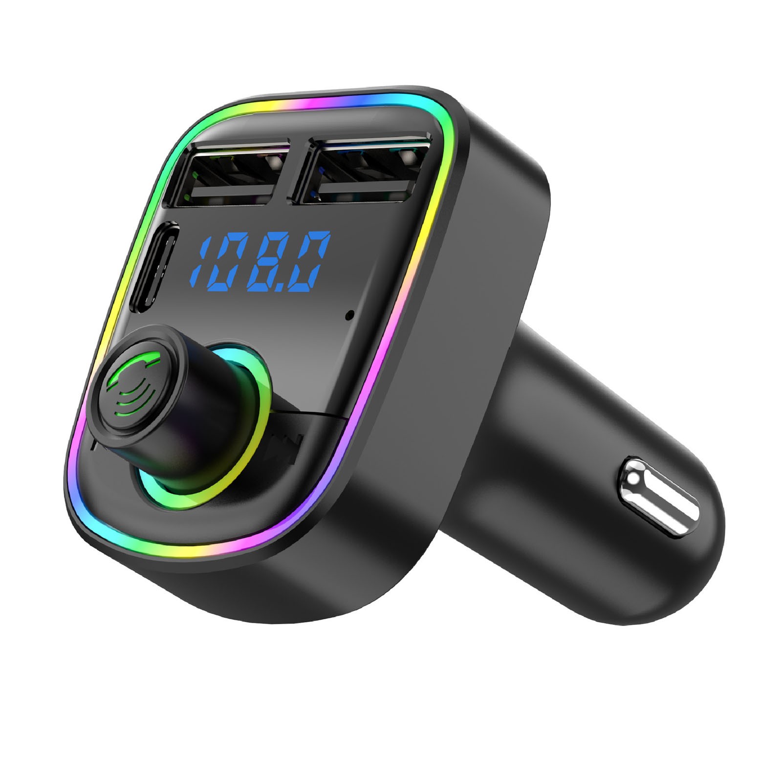 FM Wireless Adapter Car Kit With USB Charging Car Charger MP3 Player