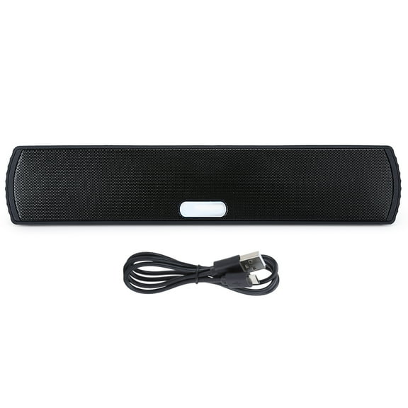 FM0043 Domestic Desktop Portable Strip Wireless Computer Bluetooth Speakers AUX USB