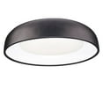 thumbnail image 1 of FM13124-BK-Kuzco Lighting-Beacon - 60W LED Round Flush Mount-5.88 Inches Tall and 24 Inches Wide-Black Finish, 1 of 2
