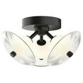 thumbnail image 1 of FM417604MBCR-Alora Lighting-Hera - 20W 3 LED Flush Mount-7 Inches Tall and 12.5 Inches Wide-Matte Black Finish, 1 of 5
