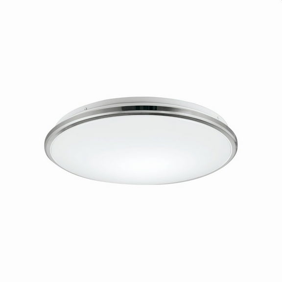 FM43311-CH-Kuzco Lighting-Brook - 17W LED Flush Mount-2.25 Inches Tall and 11.13 Inches Wide-Chrome Finish