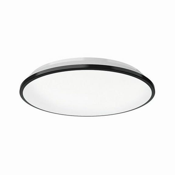 FM43313-BK-Kuzco Lighting-Brook - 26W LED Flush Mount-2.25 Inches Tall and 13.13 Inches Wide-Black Finish