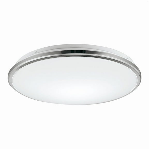 FM43315-CH-Kuzco Lighting-Brook - 32W LED Flush Mount-2.88 Inches Tall and 15.13 Inches Wide-Chrome Finish
