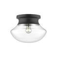 thumbnail image 1 of FM464012MB-Alora Lighting-Marcel - 1 Light Flush Mount-8 Inches Tall and 10.88 Inches Wide-Matte Black Finish, 1 of 7