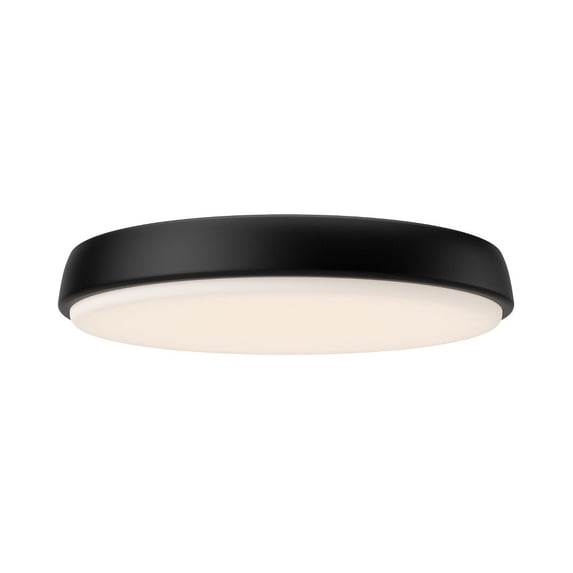 FM503715MB-Alora Lighting-Laval - 32W LED Flush Mount-2.38 Inches Tall and 15 Inches Wide-Matte Black Finish
