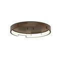 thumbnail image 1 of FM52719-WT-Kuzco Lighting-Anello Minor - 50W LED Flush Mount-3.63 Inches Tall and 19 Inches Wide-Walnut Finish, 1 of 2