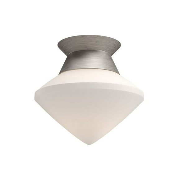 FM537508BNOP-Alora Lighting-Nora - 1 Light Flush Mount-7.5 Inches Tall and 8 Inches Wide-Brushed Nickel Finish