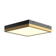 thumbnail image 1 of FM553211AGMB-Alora Lighting-Sydney - 23W LED Flush Mount-2 Inches Tall and 11.13 Inches Wide-Aged Gold/Matte Black Finish, 1 of 7