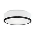 thumbnail image 1 of FM6012-BK-Kuzco Lighting-Charlie - 22W LED Flush Mount-3.5 Inches Tall and 11.5 Inches Wide-Black Finish, 1 of 2