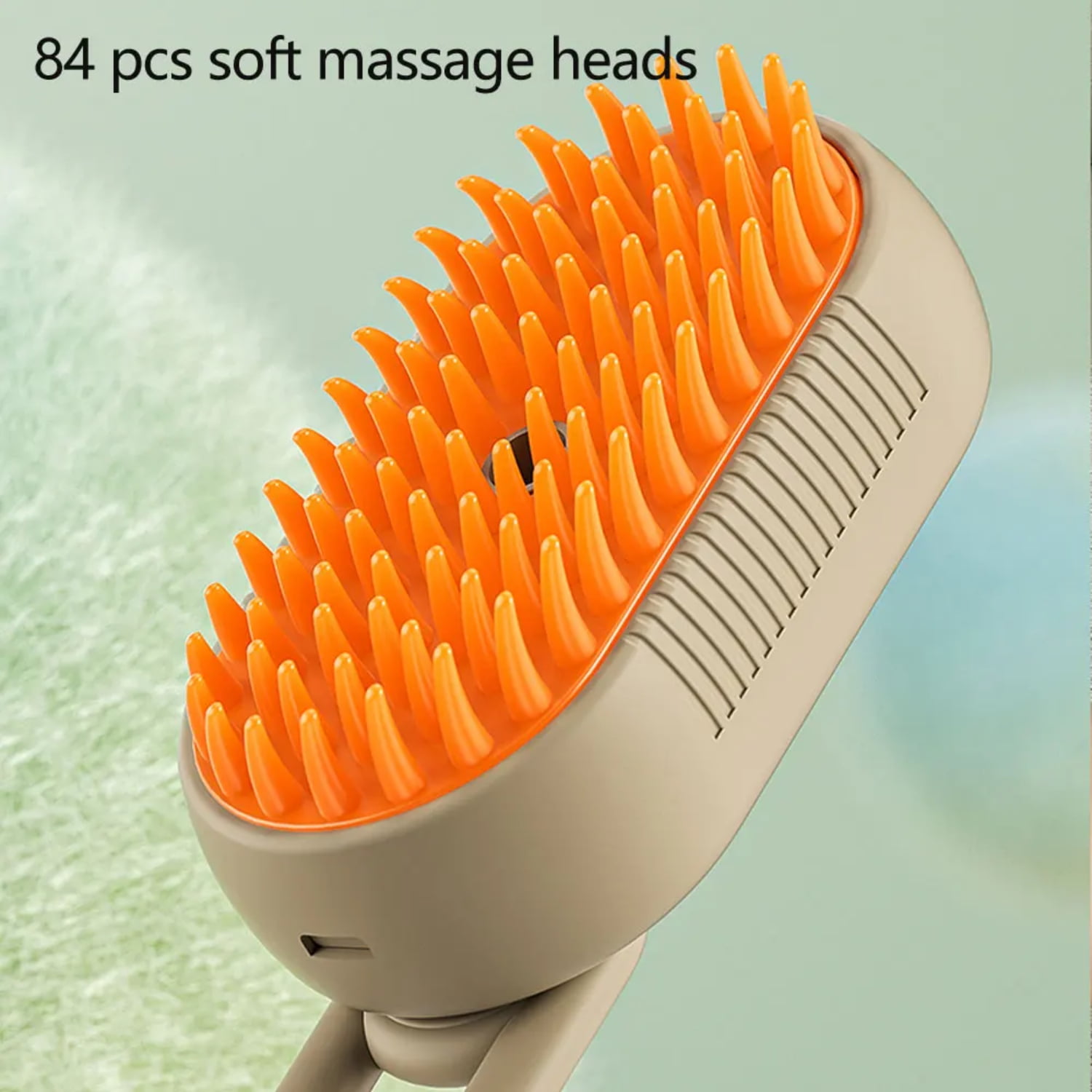 FMAZEHE 3in1 Steamy Rechargeable SelfCleaning Cat Grooming Brush with Massage Pet Combs