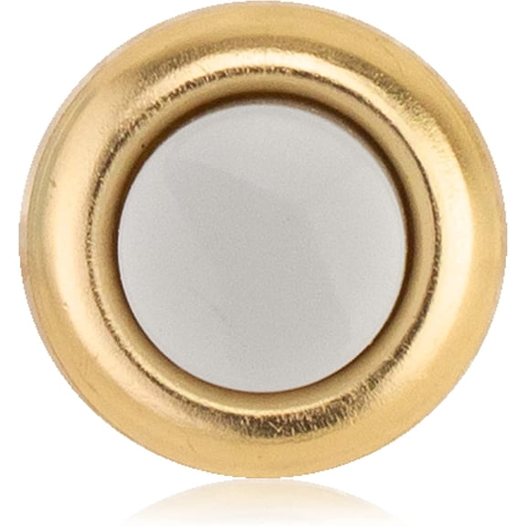 FMB Doorbell Button, 1-Pack, Brass