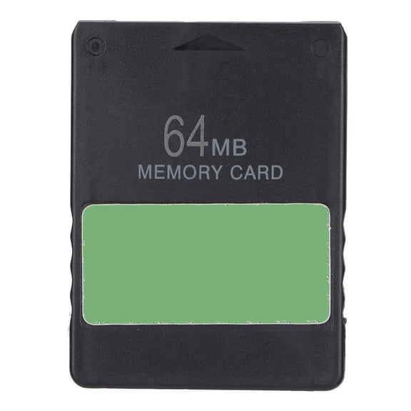 FMCB Memory Card 64MB For PS2 Slim SPCH-7xxxx/9xxxx Series, Free Memory Card Boot Loader For Retro Gaming Console, Plug And Play Homebrew Utility Card,Black