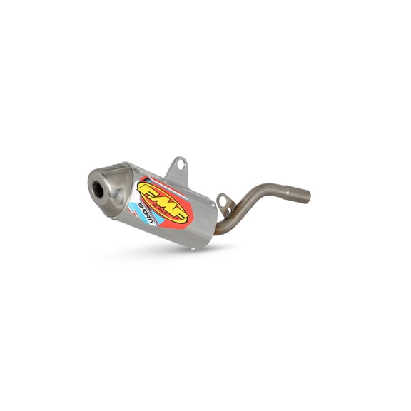 FMF 022009 PowerCore 2 Shorty Silencer (Natural)