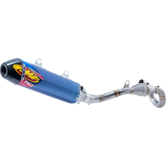 FMF 4.1 RCT Blue Anodized Titanium with MegaBomb Exhaust System (042398)