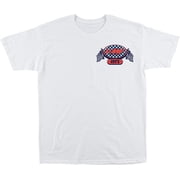 FMF Boardwalk Mens Short Sleeve T-Shirt White LG