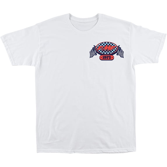 FMF Boardwalk Mens Short Sleeve T-Shirt White XXL