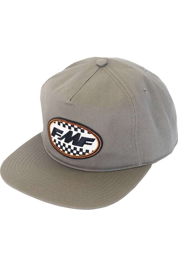 Racing Cord Checks Hat (One Size Fits Most, Olive)