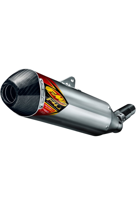 Factory 4.1 Aluminum RCT Slip-On Muffler w/Carbon Tip (045558)