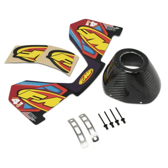 FMF Factory 4.1 Carbon RCT Silencer End Cap Kit (040643)