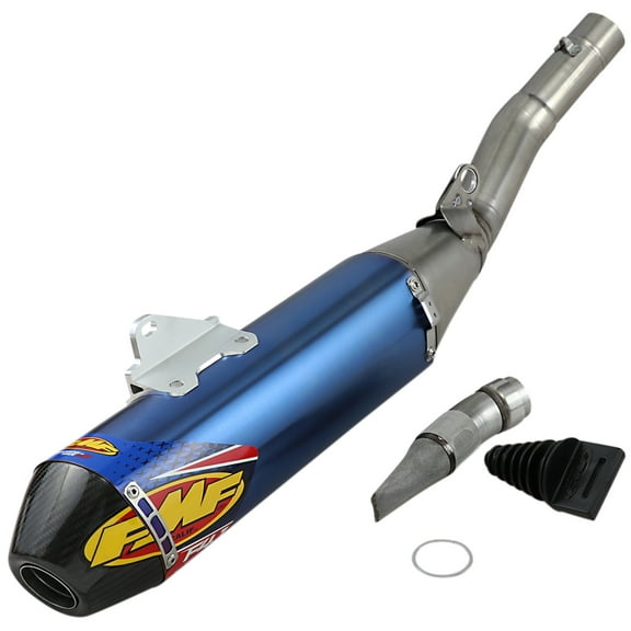 FMF Factory 4.1 RCT Muffler Anodized Titanium/Carbon (044445)