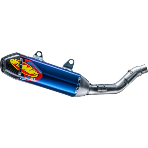 FMF Factory 4.1 RCT Titanium Anodized Slip-On Muffler w/Carbon End Cap (045690)