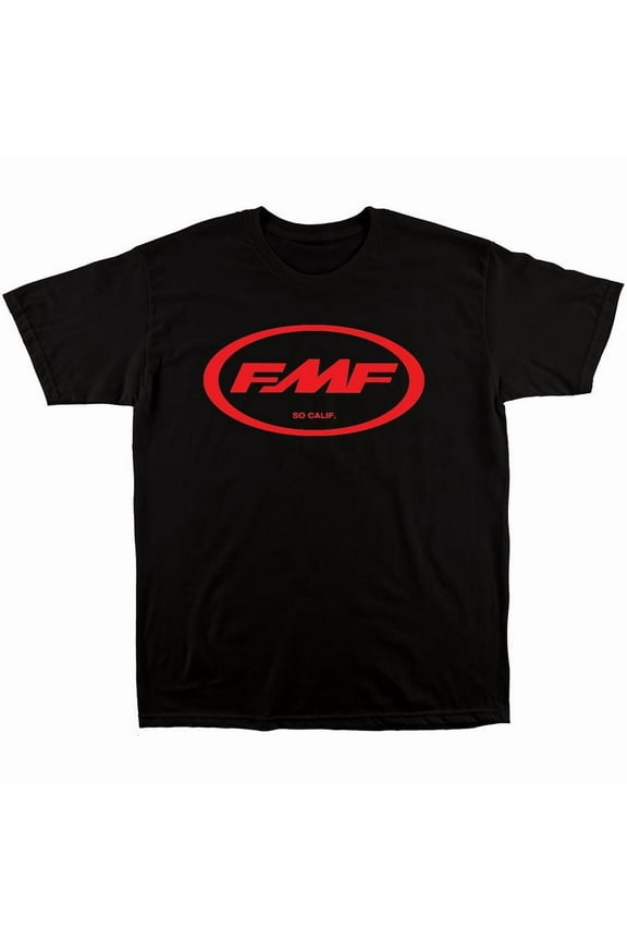 Factory Classic Don Mens Short Sleeve T-Shirt Black/Red MD