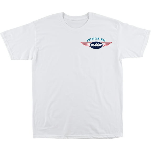 FMF Loose Mens Short Sleeve T-Shirt White MD