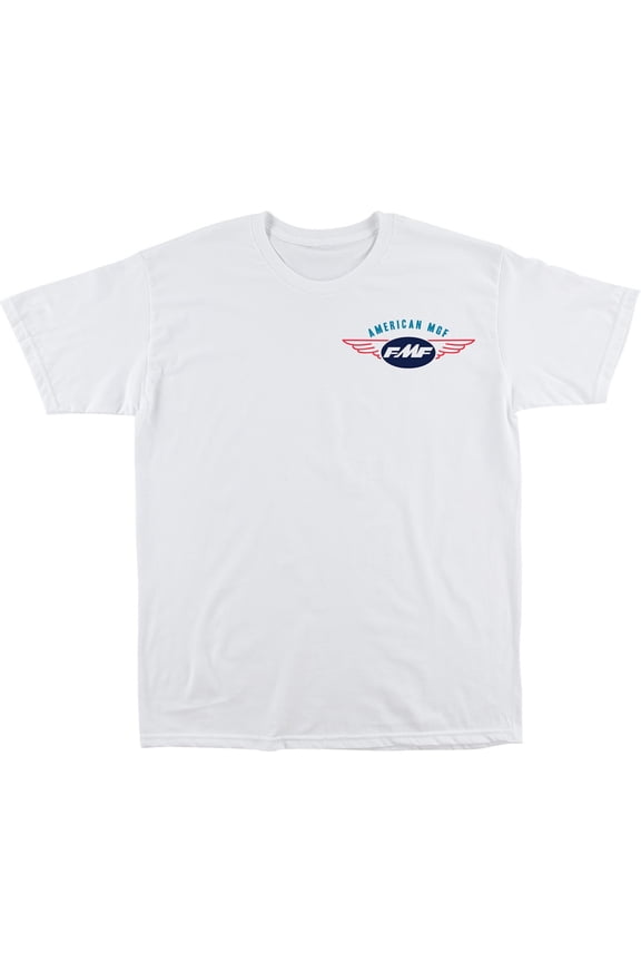 Loose Mens Short Sleeve T-Shirt White MD