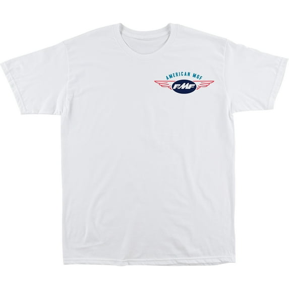 FMF Loose Mens Short Sleeve T-Shirt White XL