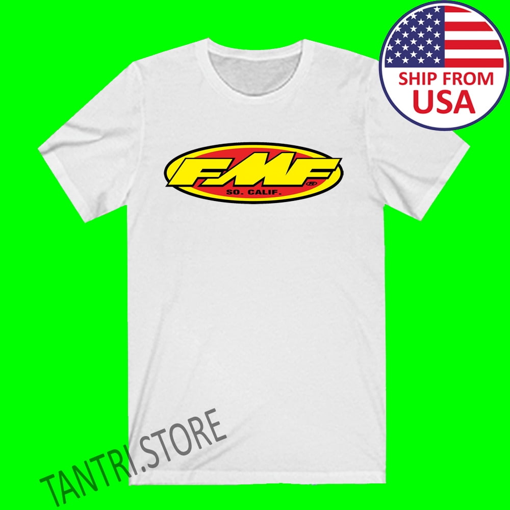 FMF Men's Basic T-Shirt - 100% Cotton Soft Crewneck Tee, White, X-Large