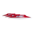 thumbnail image 1 of FMF PowerBomb Goggle Film System Mud-Flap Kit (3PK) Red, 1 of 1