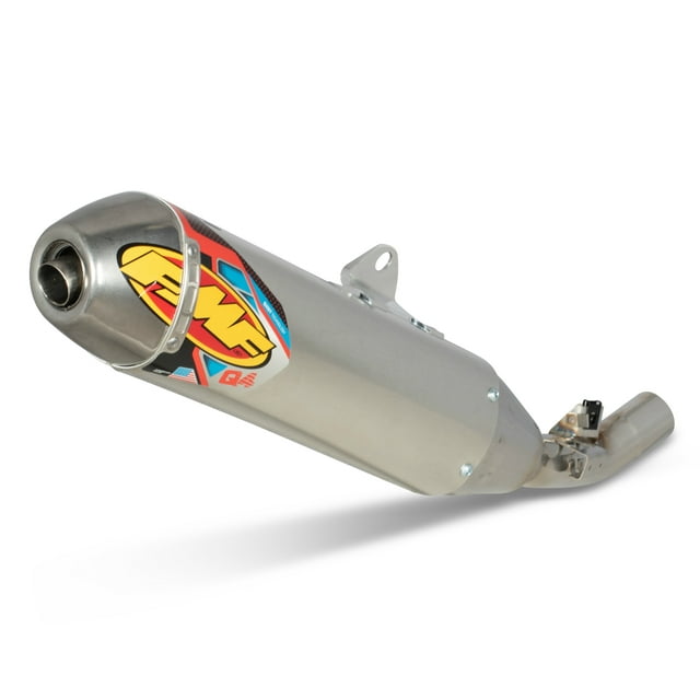 FMF Q4 Hex Spark Arrestor Aluminum/Stainless SlipOn Muffler (041578