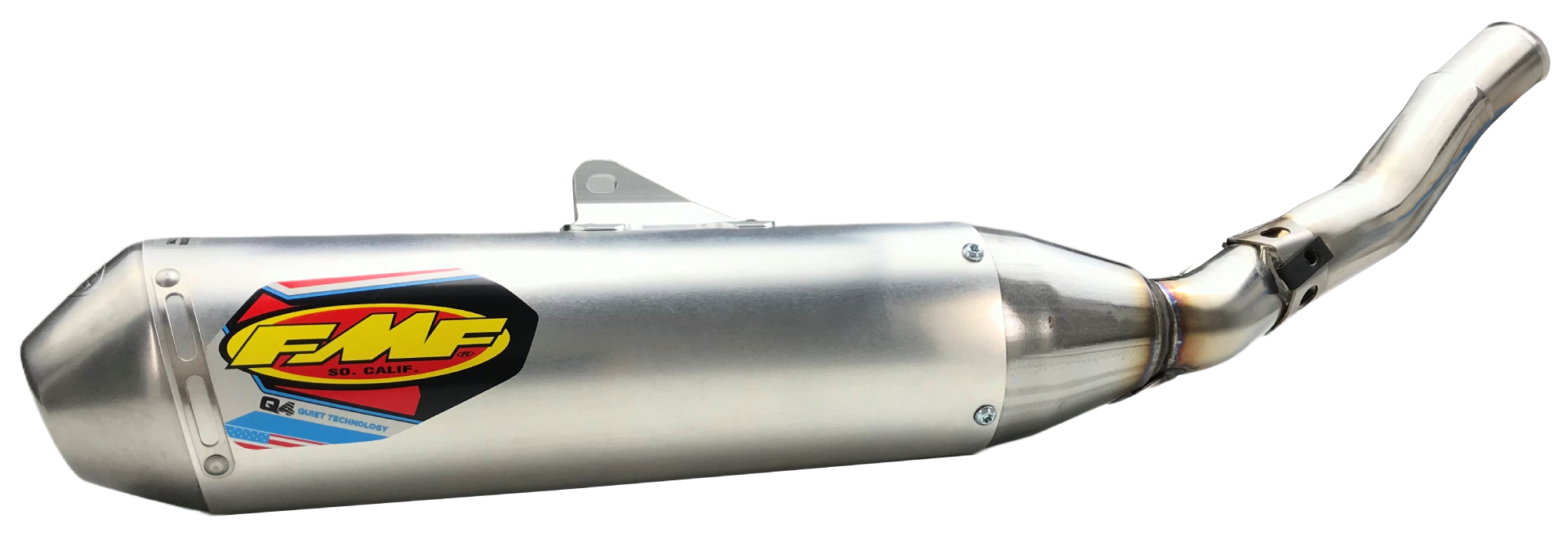 FMF Q4 Spark Arrestor Aluminum/Stainless Steel SlipOn Muffler (044232