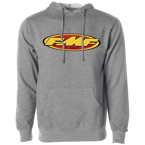 Fmf Racing Don 2 Retro Hoodie (Medium, Heather Gray)