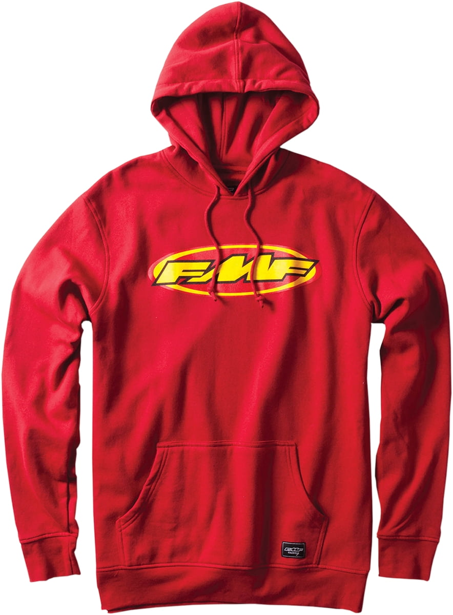 FMF Racing Don Pullover Hoody Sweatshirt Red 2X F33121105RED2X