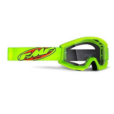 FMF Racing PowerCore Core Goggles (OSFM, Fluo Yellow)